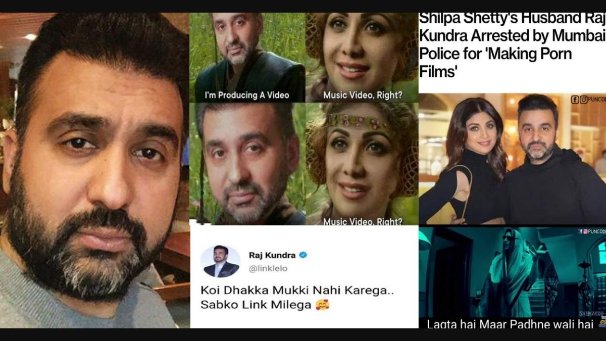 Memes about links of Raj Kundra's 'work' go viral