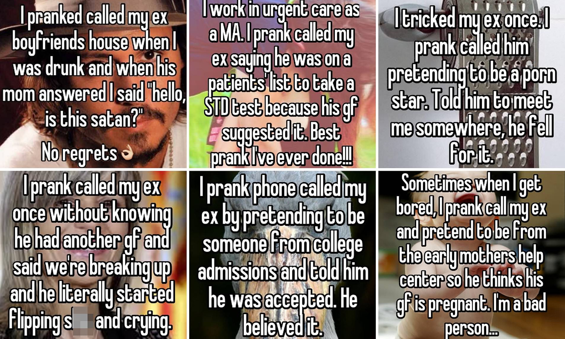 People reveal the cruel pranks they've played on their ex-partners ...