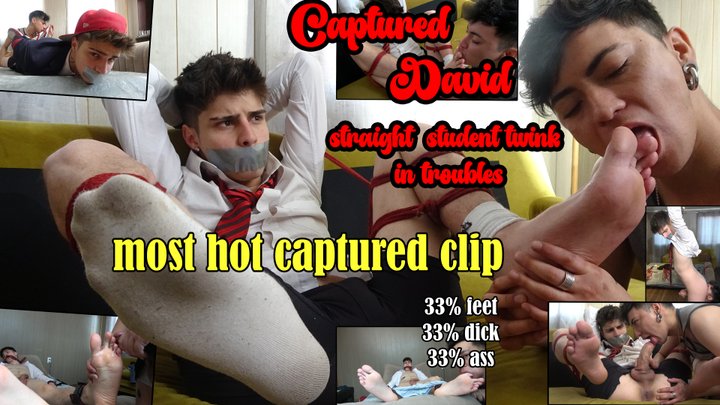 Capturado David - Twink perfecto con pene duro como una roca y ...