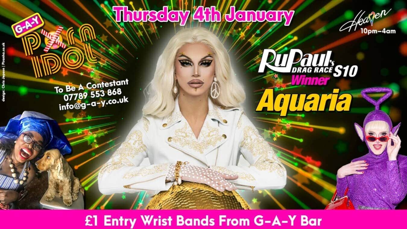 G-A-Y Porn Idol Aquaria - QX Magazine