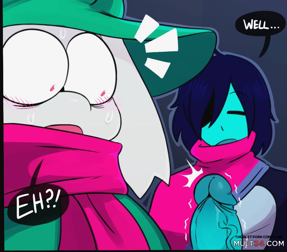 Kris' fucks Ralsei (Both versions) gay porn comic - the best ...