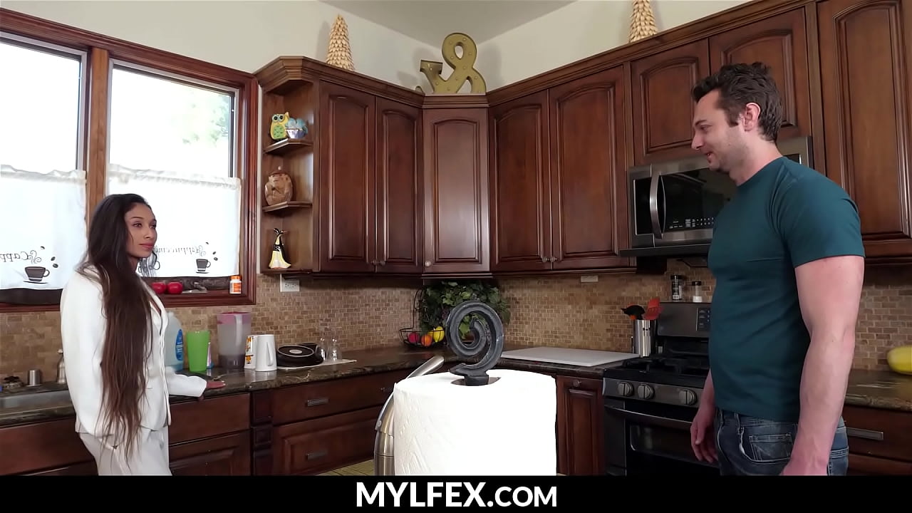 MylfeX.com ⏩ Cleaning The Kitchen Leads Fucking with Stepmom ...