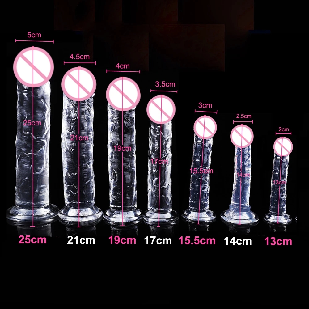 Dildo Jelly oversized sex toy Artificial female dildo manual G ...