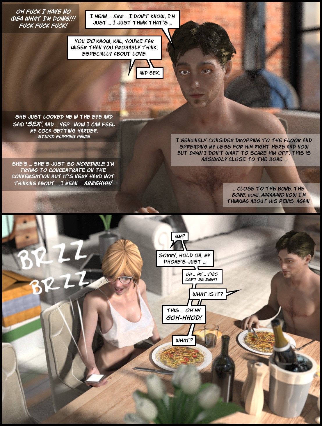 The Deliciously Awkward Family Bubble Part 5 Porn Comic english 54 ...