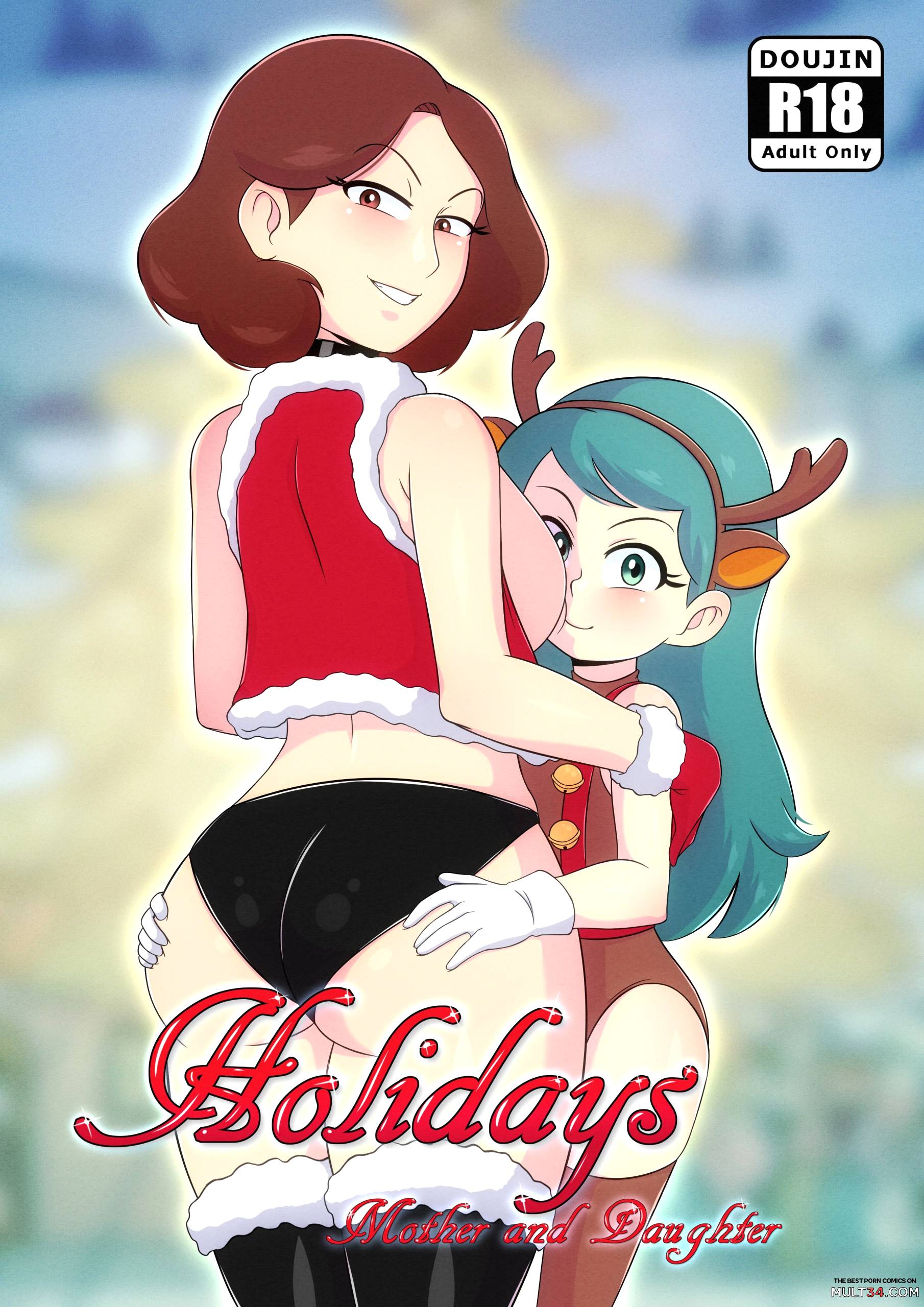 Holidays: Mother and Daughter porn comic - the best cartoon porn ...