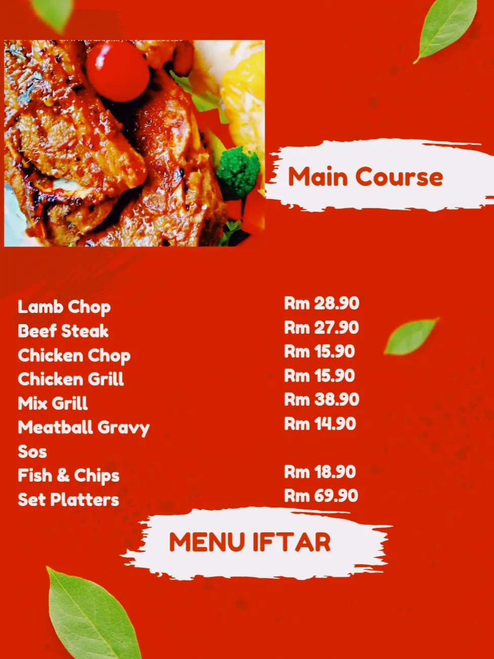 menu by Dàpur Wéstern at Sudu Food Station Kuantan | Gallery ...