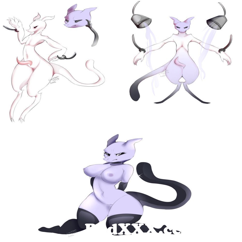 Mewtwo TF (comision for FA user) [TGTF] [Pokemon Transformation ...