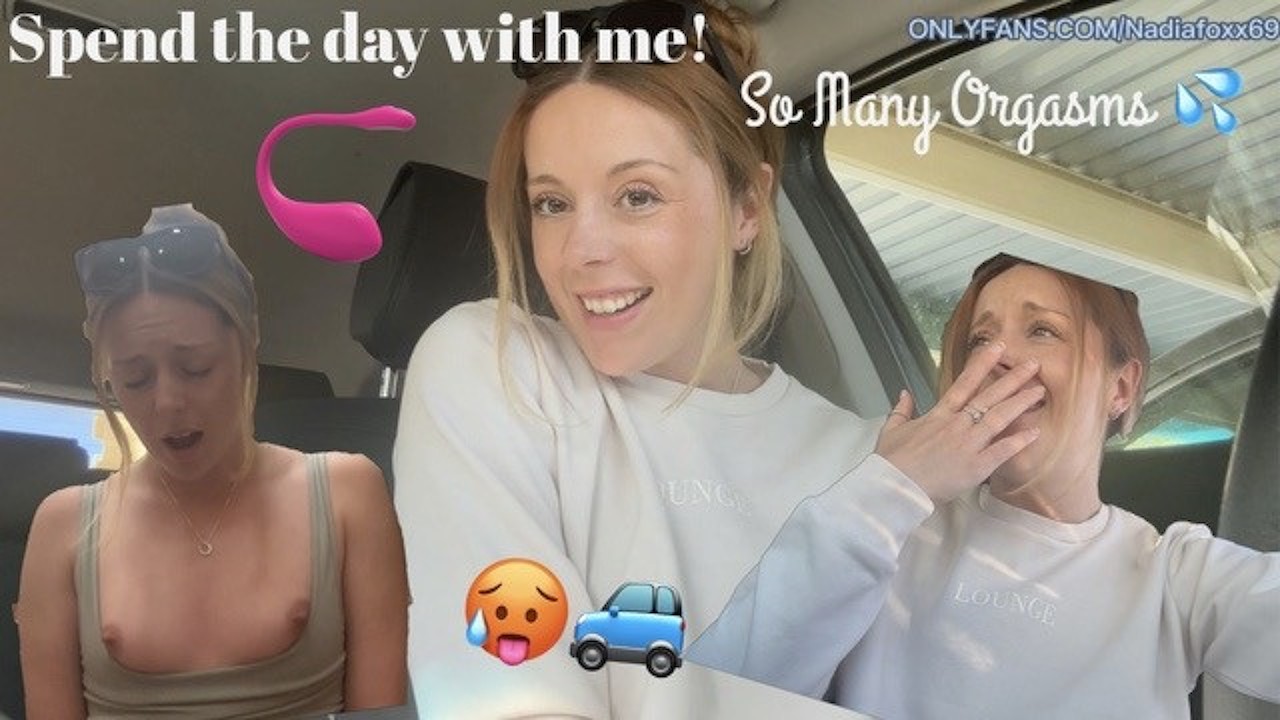 Orgasm Vlog Day!! Join me for a Full Day of Public Lush Fun, BTS ...