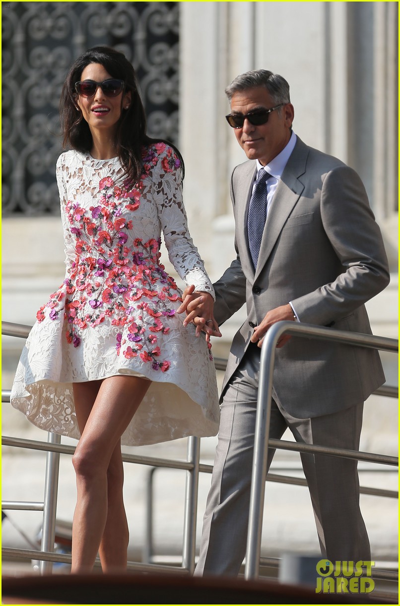 George Clooney & Amal Alamuddin: First Post-Wedding Photos!: Photo ...