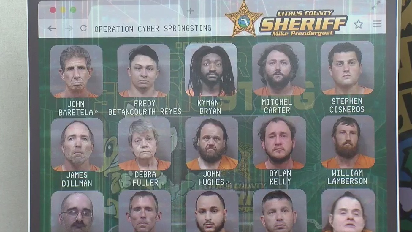 Operation Cyber Springsting': CCSO arrests 15 during cyber ...