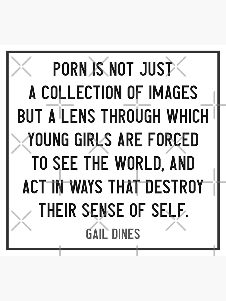 Porn is the lens through which young girls are forced to see the ...