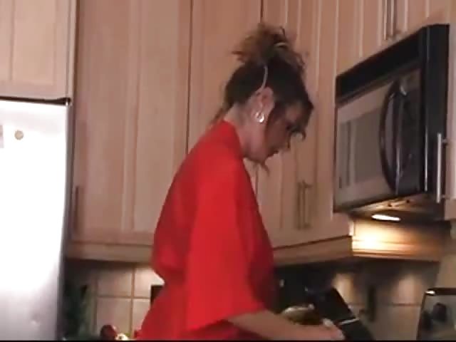 Mom fucked by son in kitchen - Pornburst.xxx