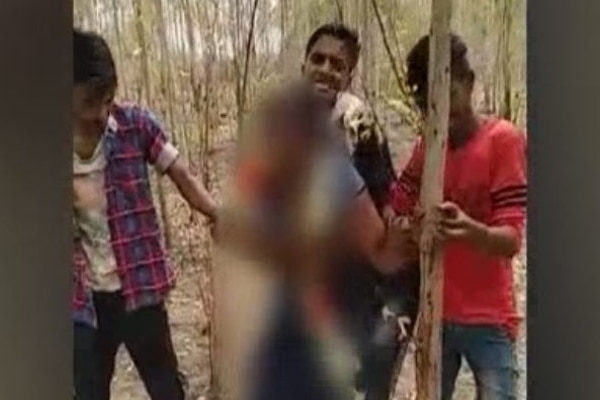 Twarit Mukhya: Video of three men molesting woman in jungle of ...