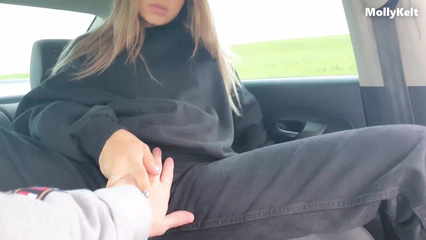 Unexpected sex in the car on the way to college - Check.Porn