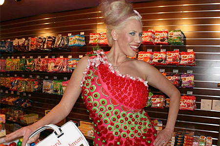 Food porn: Candy dress from Candy Addict & designer George Johnson ...