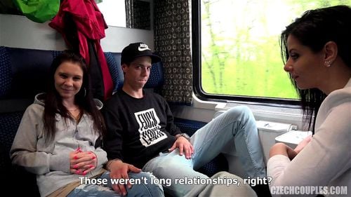 Watch Fucking Couples In Train - Czech, Swingers, Big Tits Porn ...