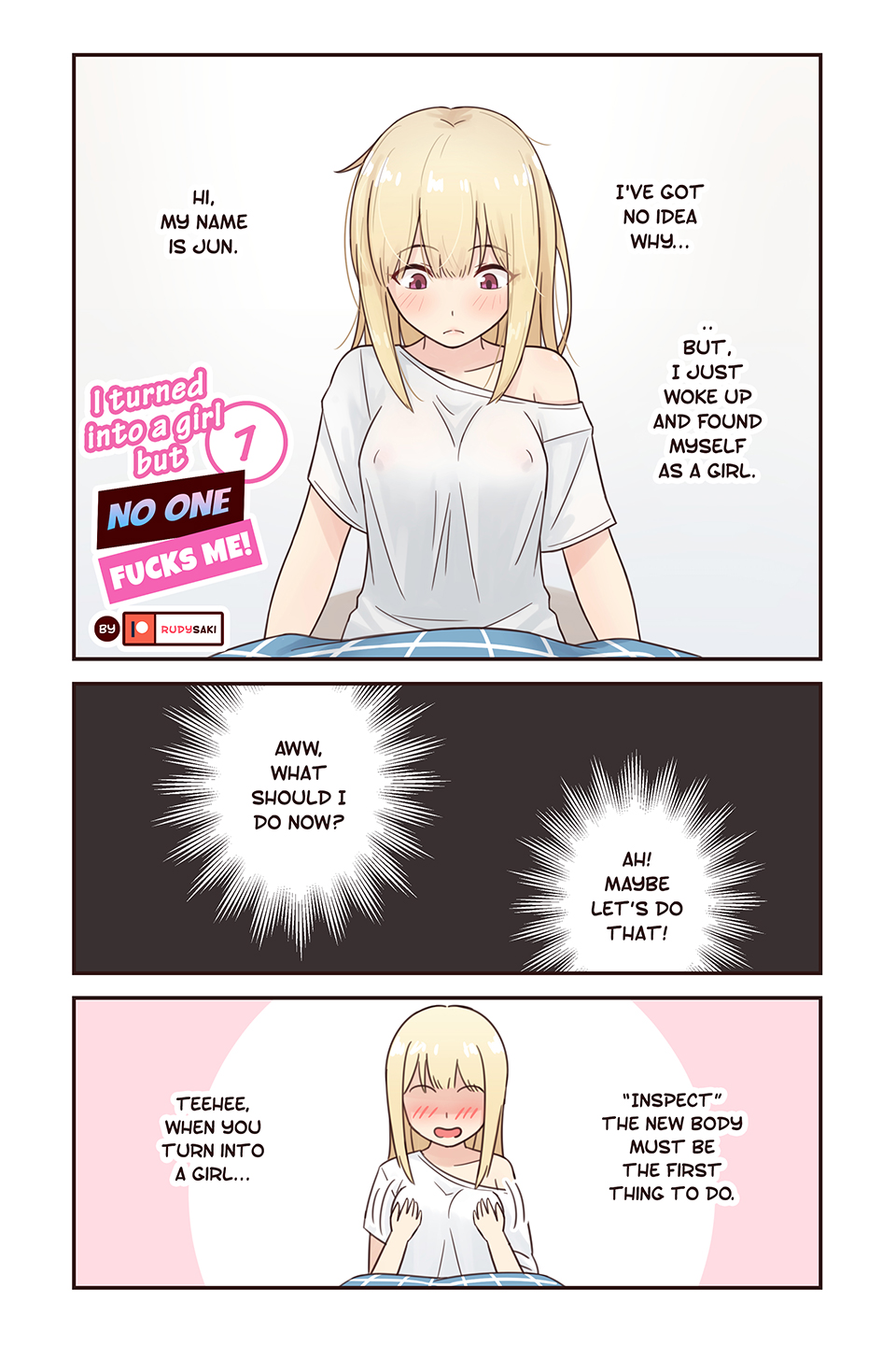 I turned into a girl but no one fucks me 1 - RudySaki - KingComiX.com