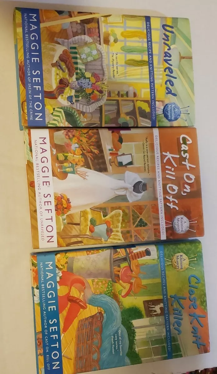 Lot of 3 Melissa Glazer - Maggie Sefton Isabella Alan A Knitting ...