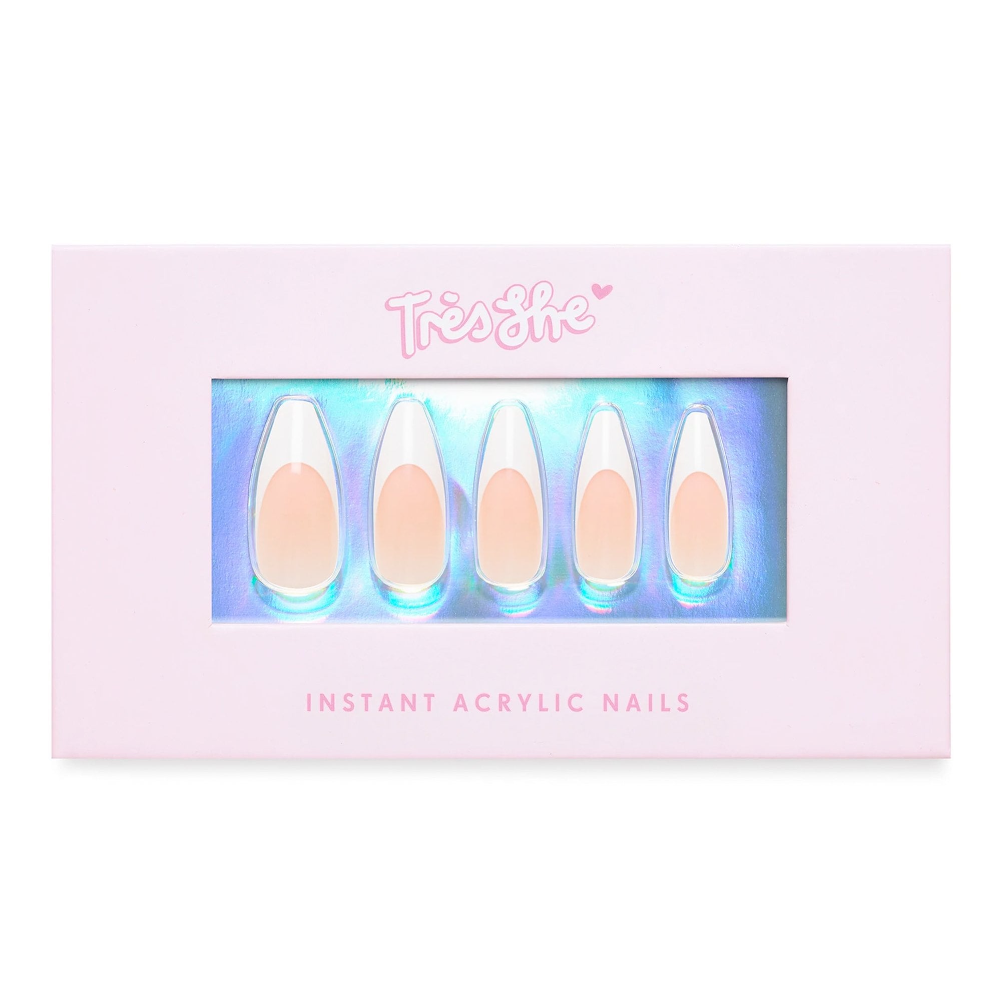 Très She Instant Acrylics Ballerina Acrylic False Nails - Porn ...