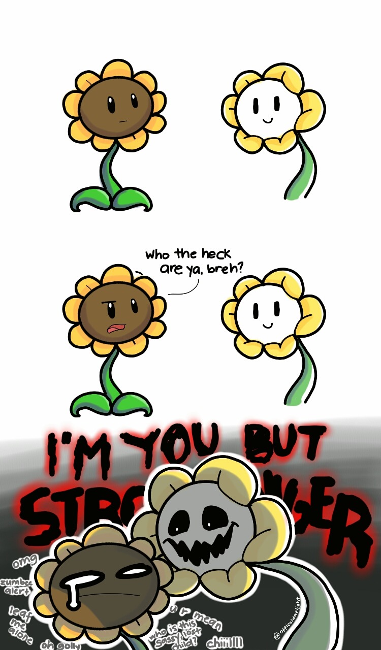 39663 - not furry, safe, artist:daedeldraws, flowey (undertale ...