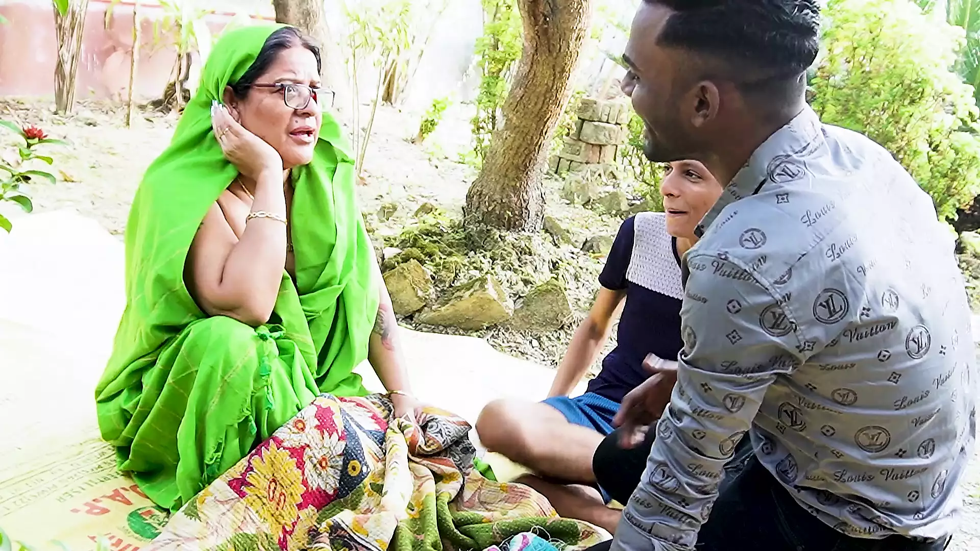 Two Desi Boyz Doing Fun with His Grand Mom Hardcore Sex: Armpit ...