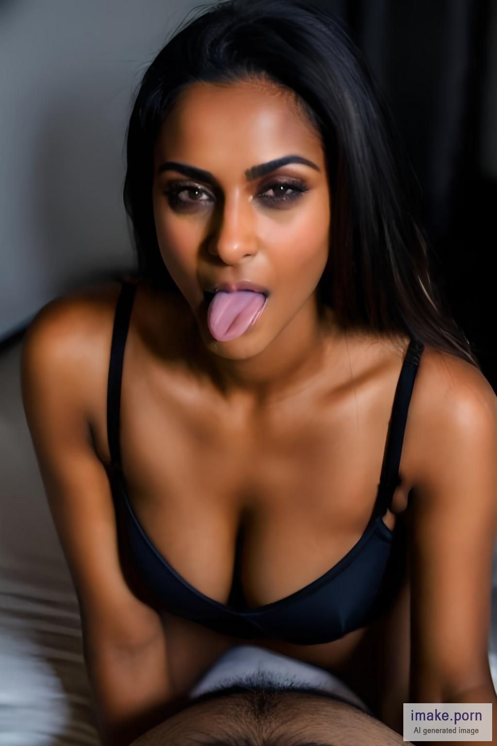 iMake.porn - Hot Indian and black girl in sports bras with no ...