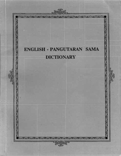 pangutaran sama dictionary