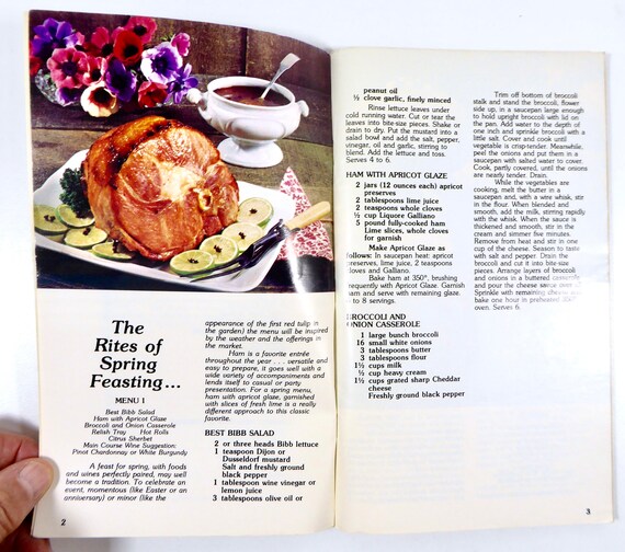 Vintage Bon Appetit Magazine's best of Vol 3 1975 Food Porn Primer ...