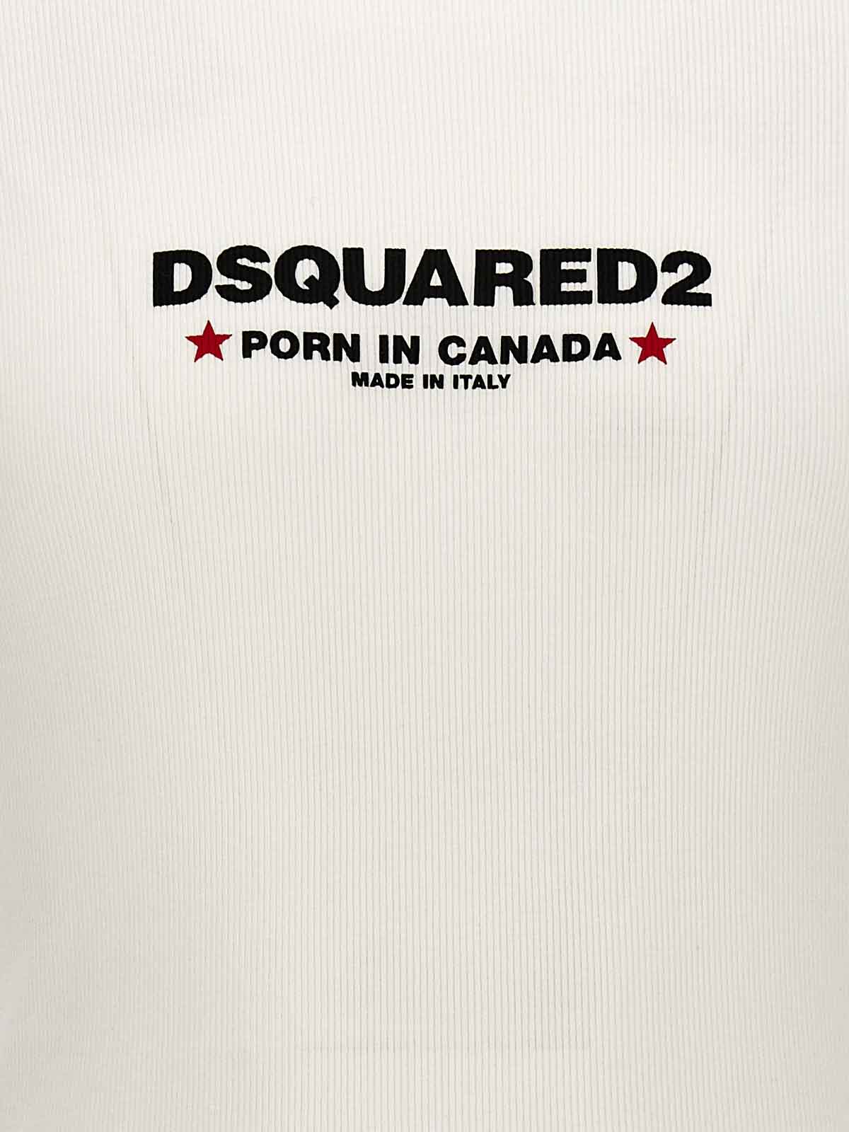 T-shirts Dsquared2 - Porn In Canada T-Shirt - S71GD1382S24623100