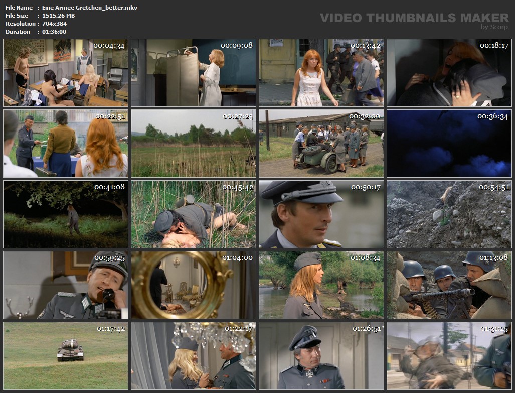 Eine Armee Gretchen (Better Quality) (1973) BDRip [~8350MB ...