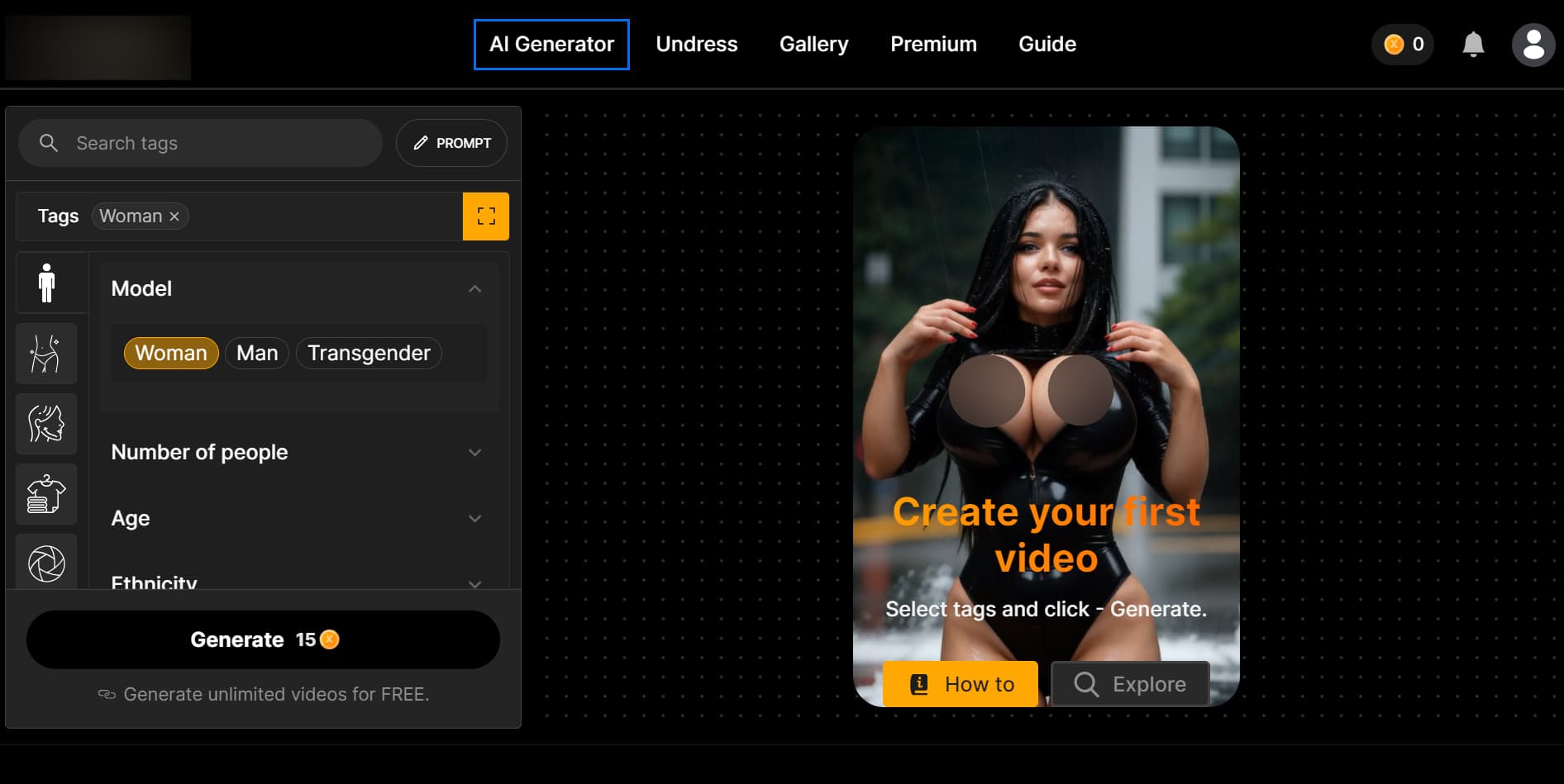 AI Porn Video Generator