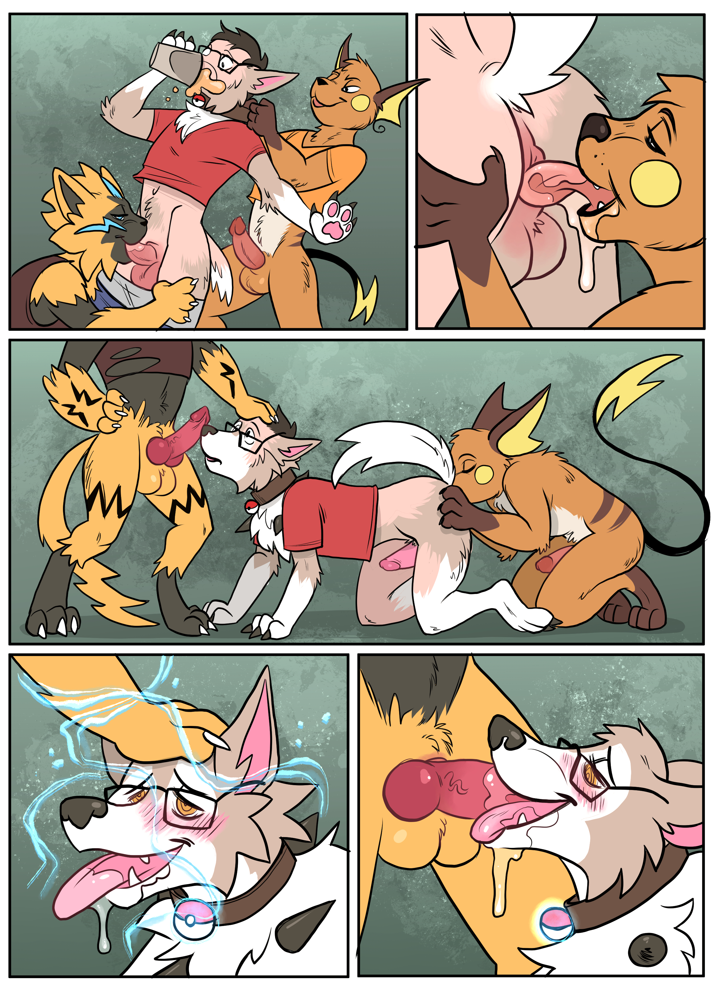 Rule34 - If it exists, there is porn of it / bubbeh, lycanroc ...