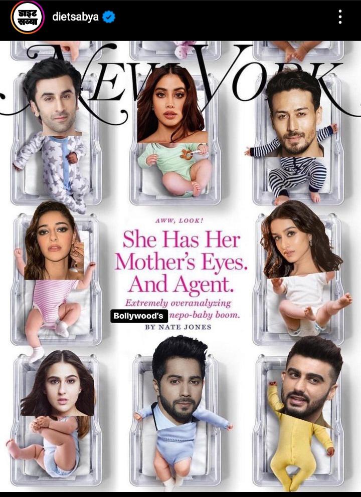 So Diet Sabya creates a desi version of NY cover with 'random ...