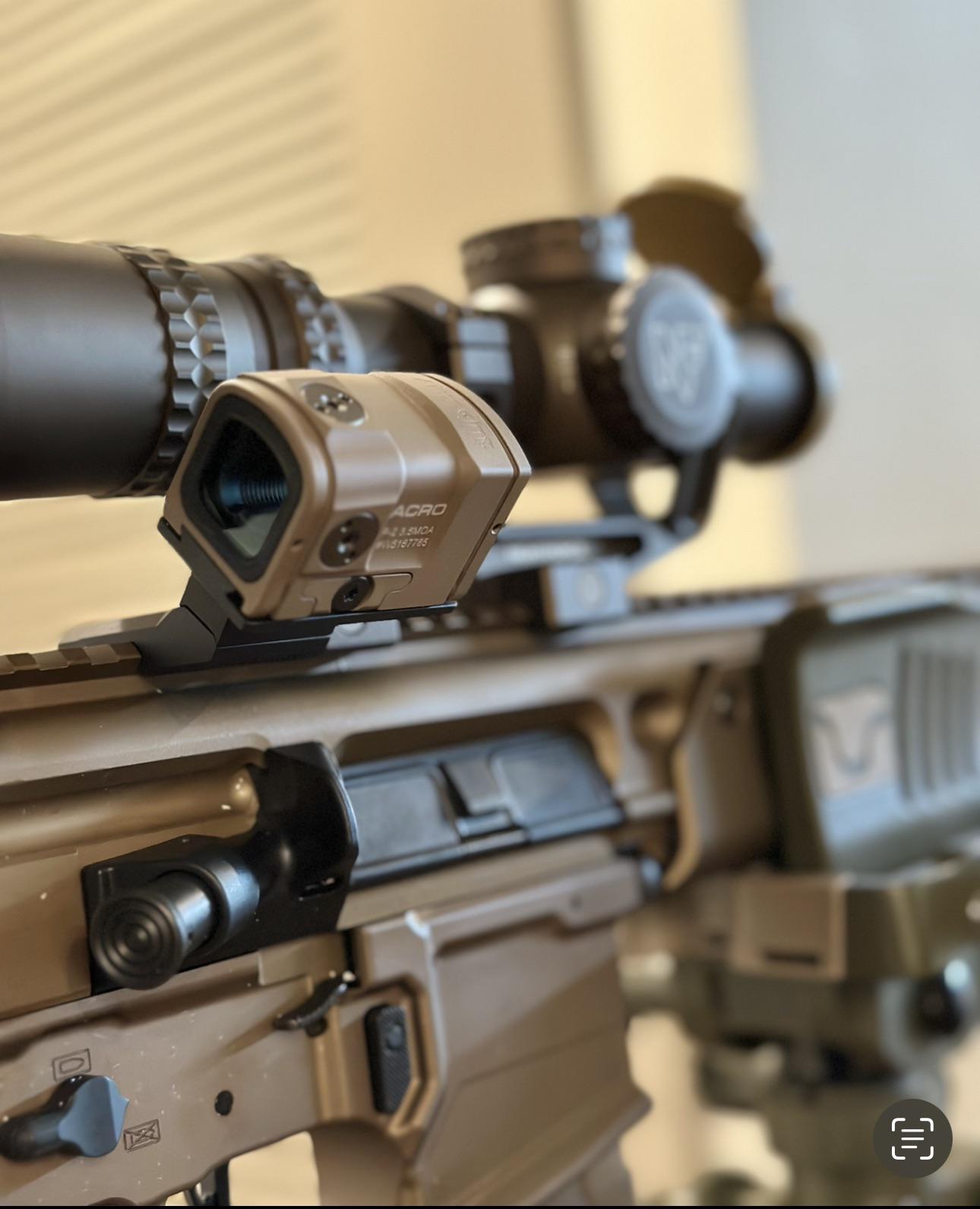 Sight Porn (NightForce ATACR 1-8, FDE Aimpoint Acro P2 Offset, on ...