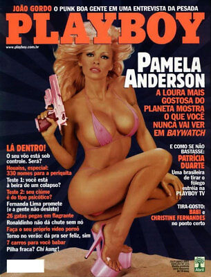 PLAYBOY MAGAZINE BRAZIL # 315 - PAMELA ANDERSON - OCT 2001 - EXC ...