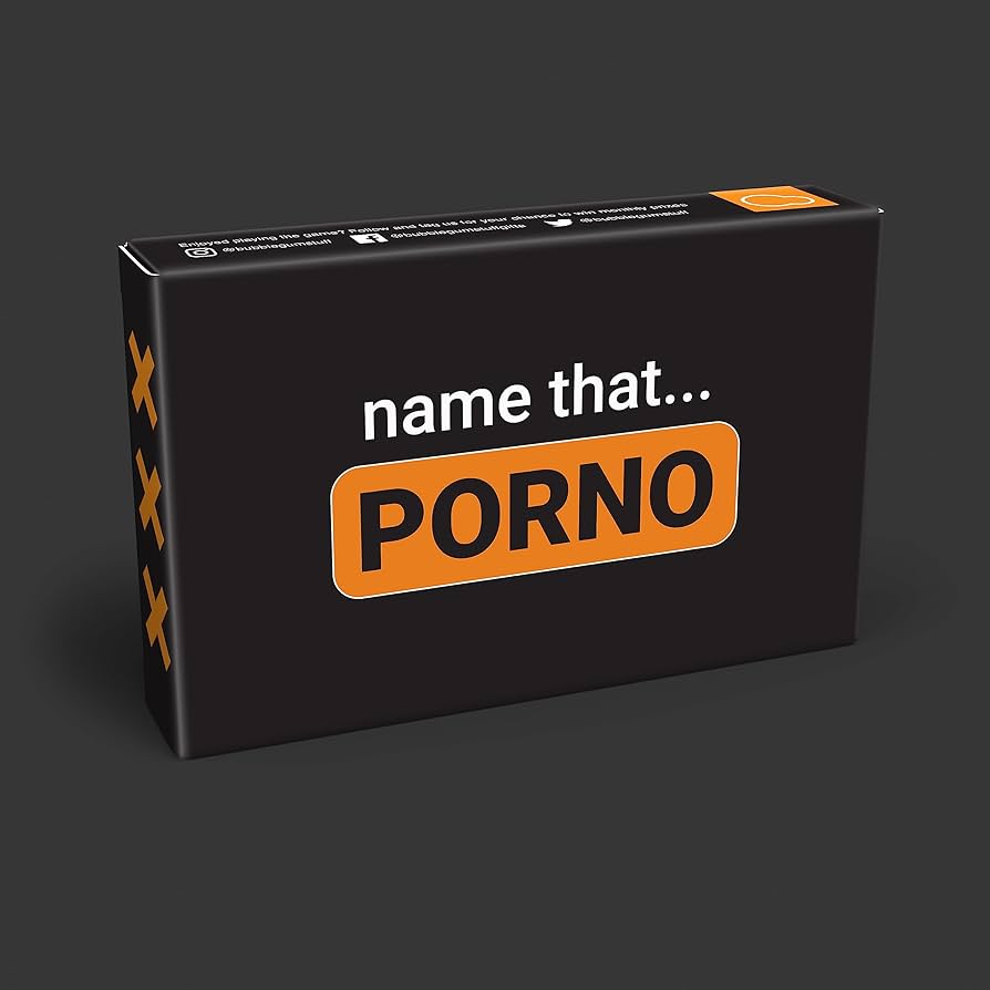 Amazon.com: Name that Porno - Juego de charadas de películas para ...