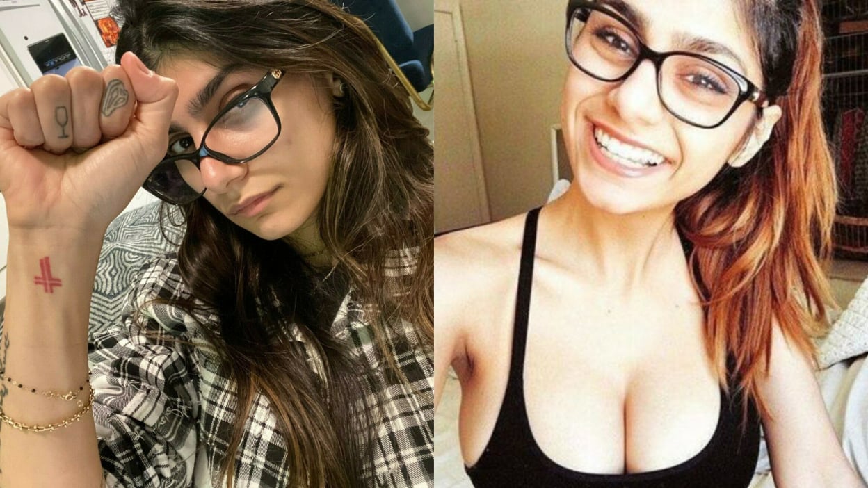 Mia Khalifa auctions glasses from her adult films to support ...