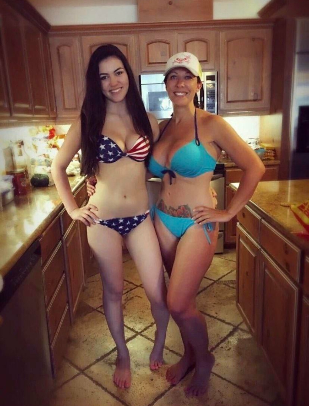 Mom and Daughter in Bikinis - Bikini and swimsuit matures ...