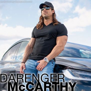 Darenger McCarthy | Long Haired Handsome Hunk Gay Porn Star ...