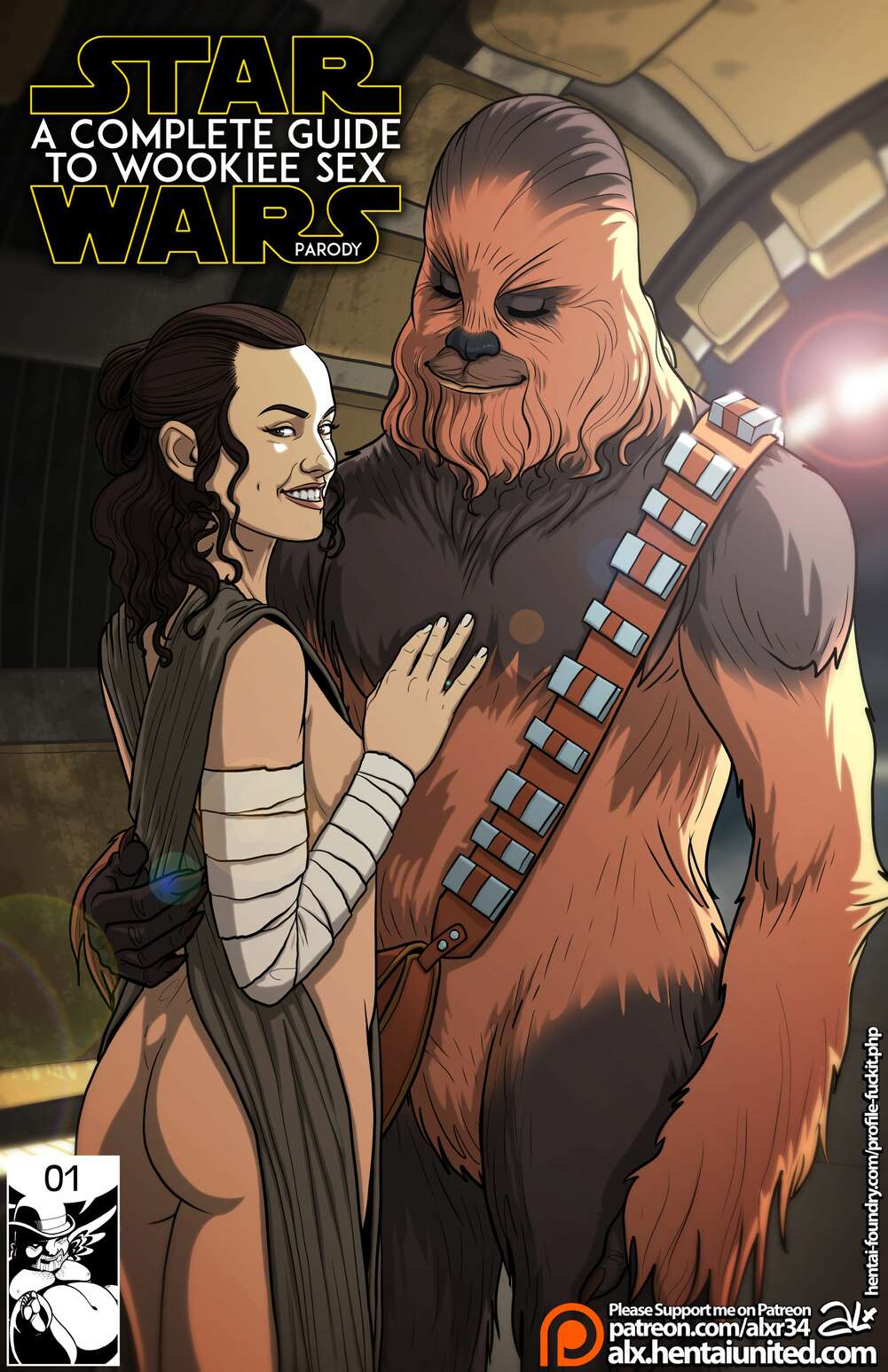 ✅️ Porn comic A Complete Guide To Wookie Sex. Part 1. Star Wars ...