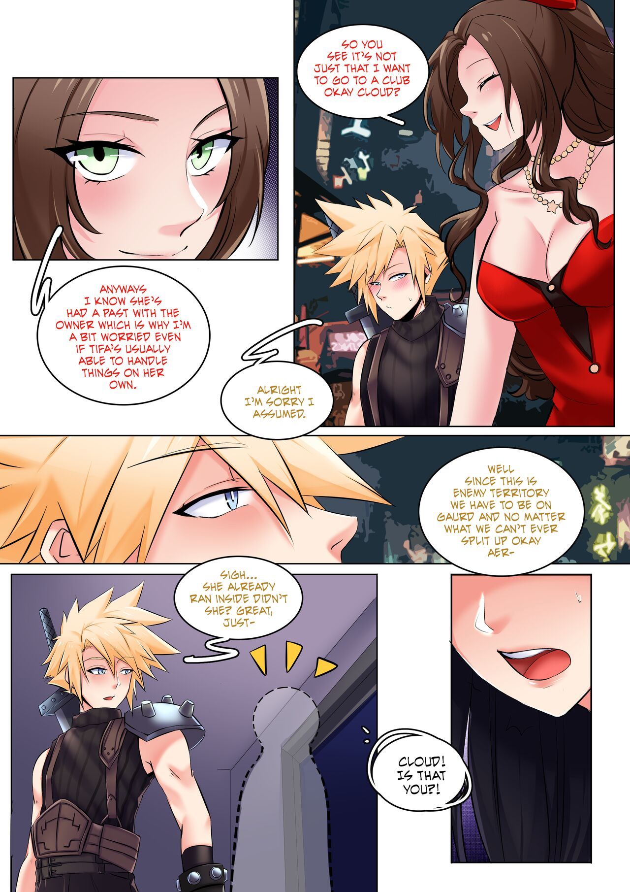 Final Fantasy 7: Honey Bee Inn Porn Comic english 04 - Porn Comic