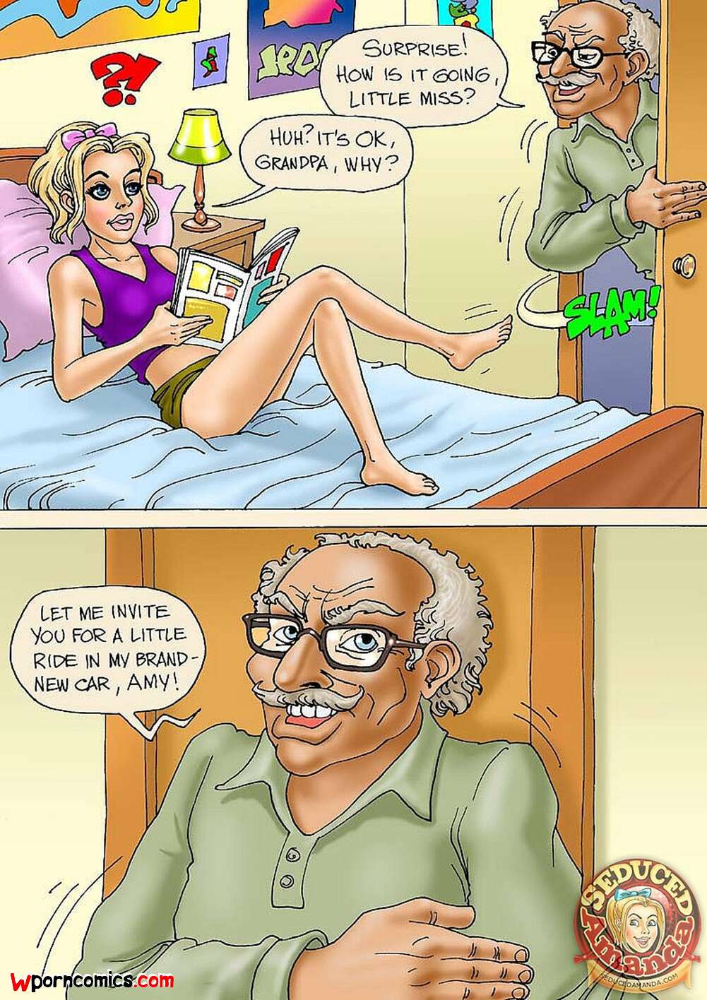 ✅️ Porn comic Seduced Amanda. Seduced Amanda. Grandpa and His ...