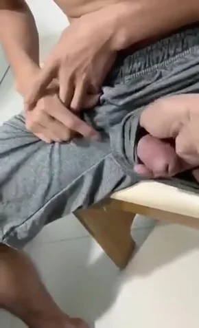 Drunk friend let me touch his cock - ThisVid.com