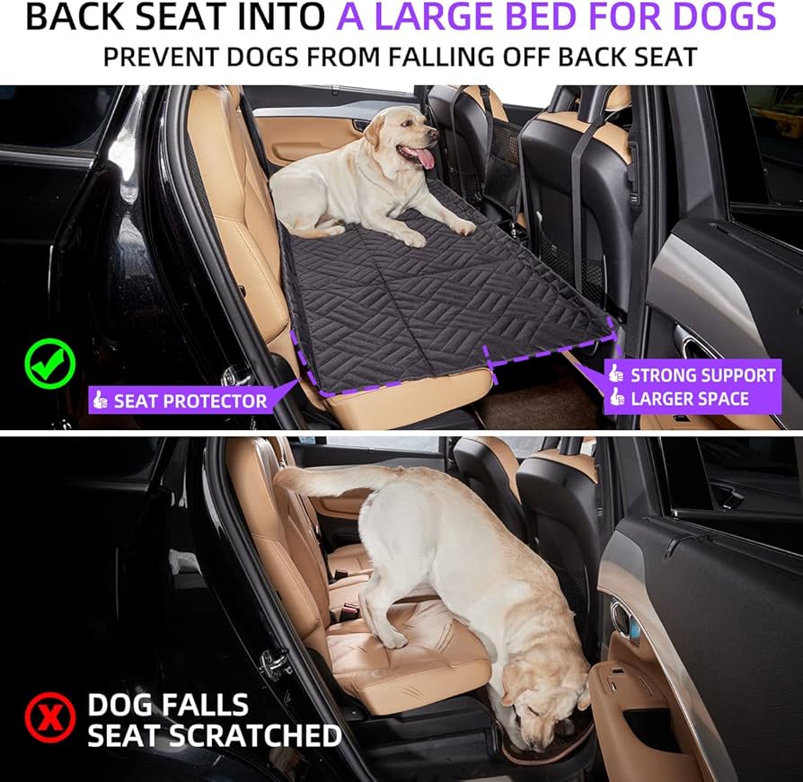 Amazon.com: TKYZ Back Seat Extender for Dogs,Large Dog Car Seat ...