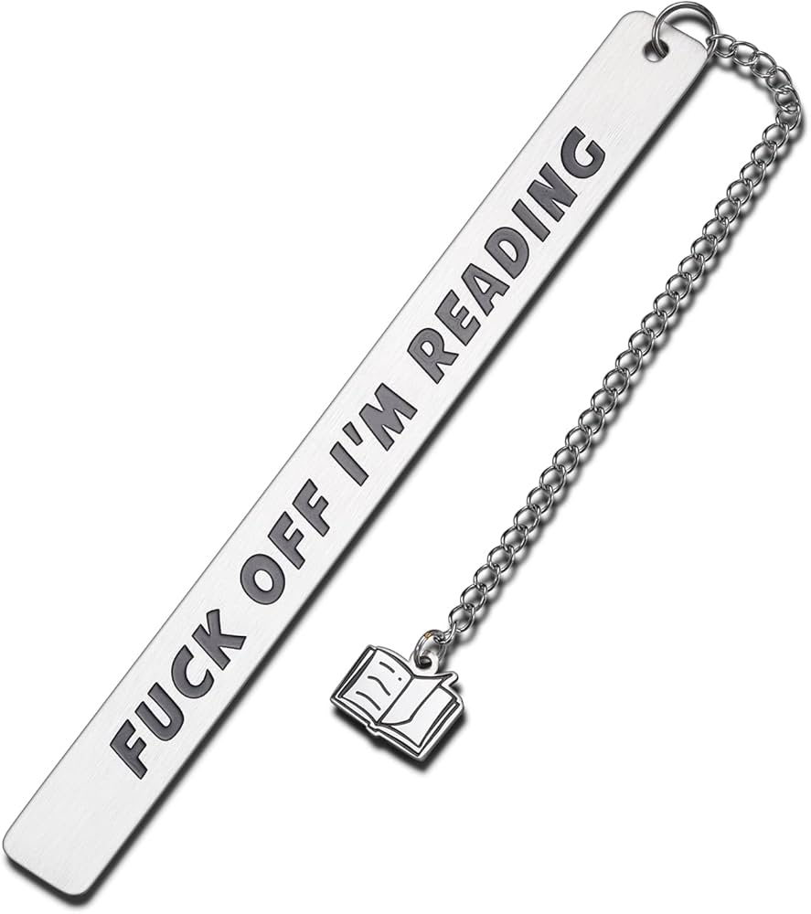 Amazon.com: Funny Bookmarks FCK Off I'm Reading - Gifts for ...