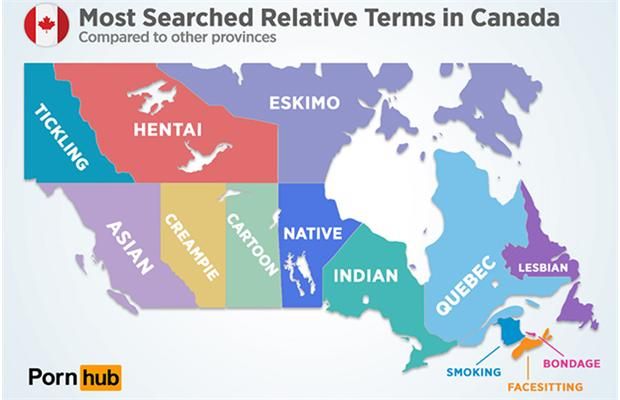 Porn site reveals most popular search terms by province | The Province