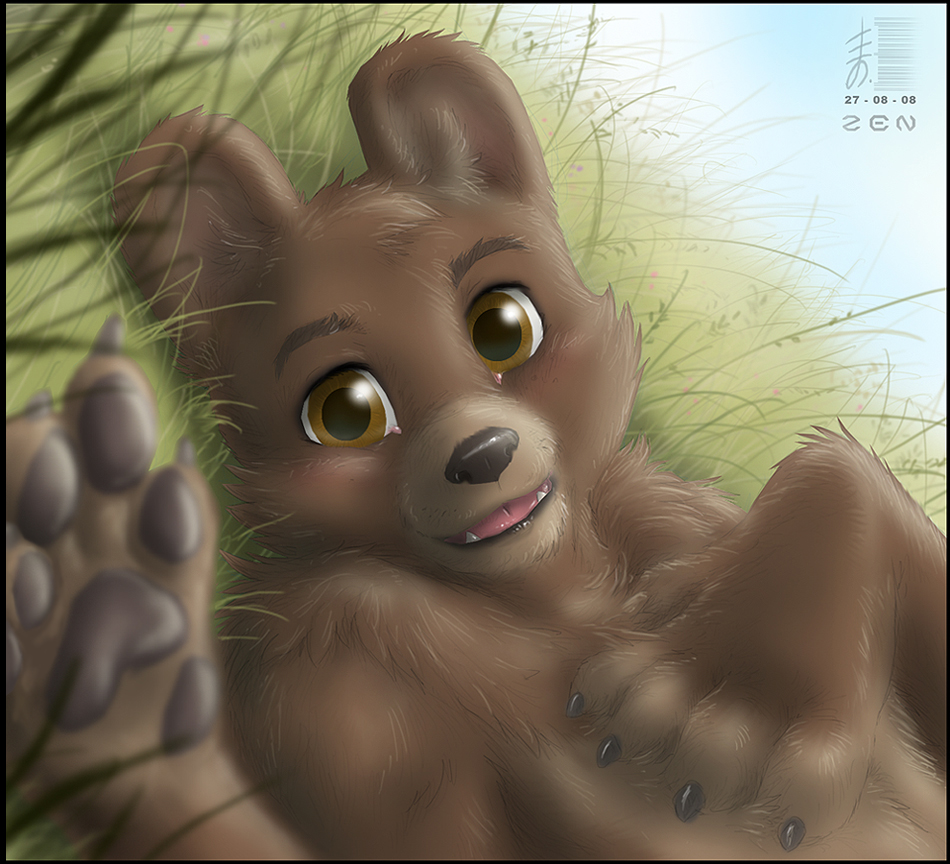 Bear cub by ZEN -- Fur Affinity [dot] net