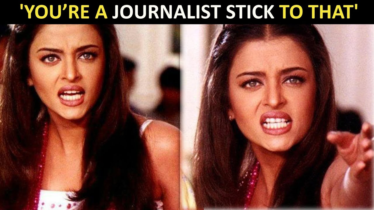 Aishwarya Rai once slammed a reporter for asking why she isn't ...