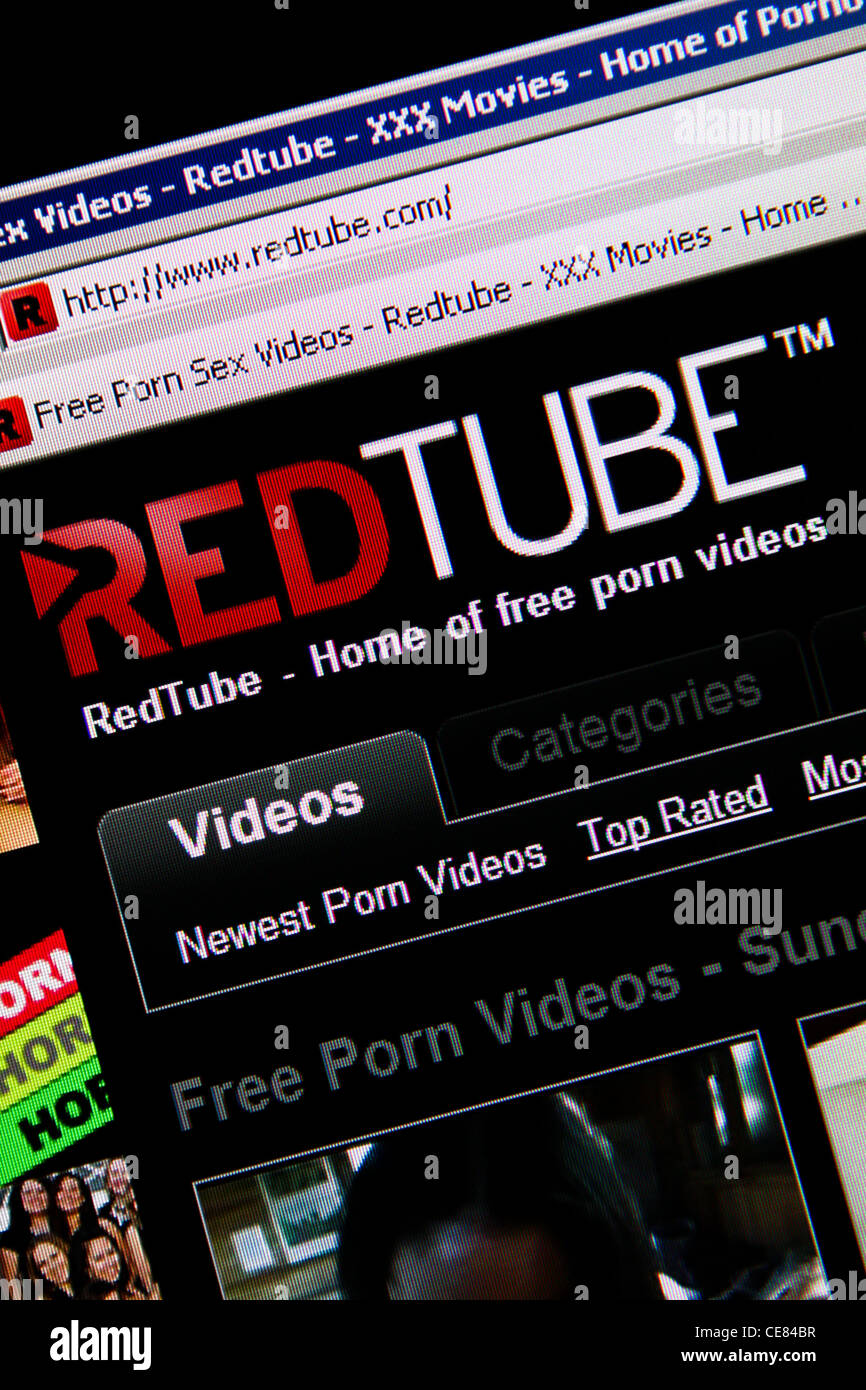 online porn adult video website redtube Stock Photo - Alamy