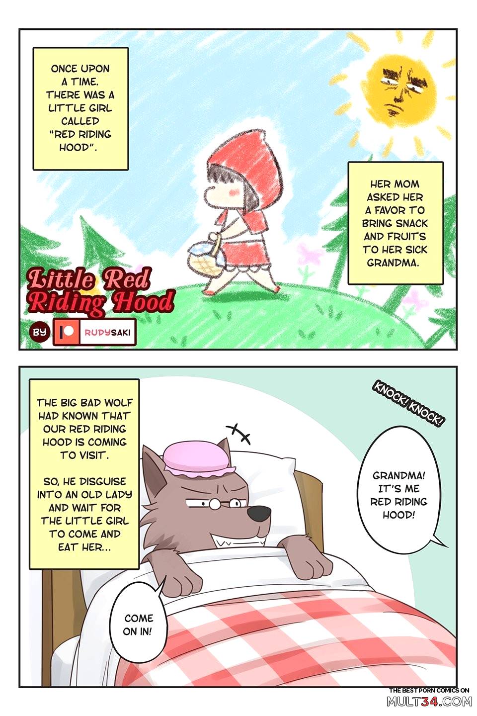 Little Red Riding Hood porn comic - the best cartoon porn comics ...